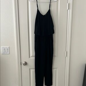 Black one piece jumpsuit